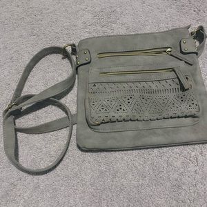 Grey purse